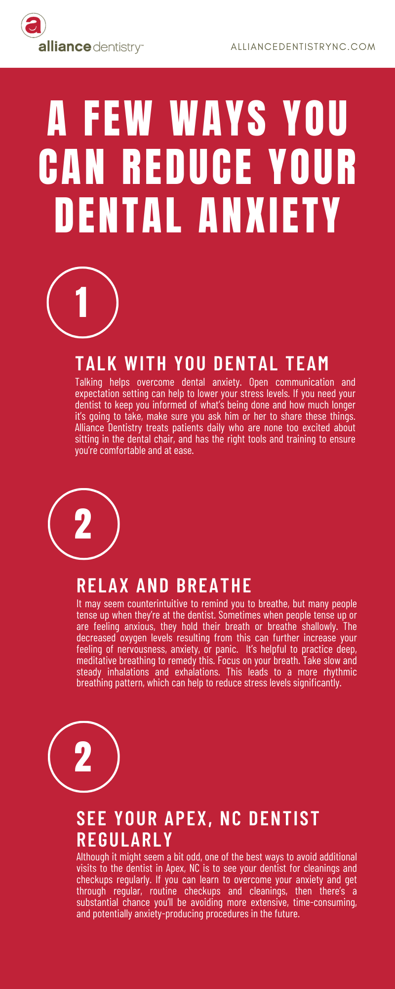 A few ways you can reduve your dental anxiety