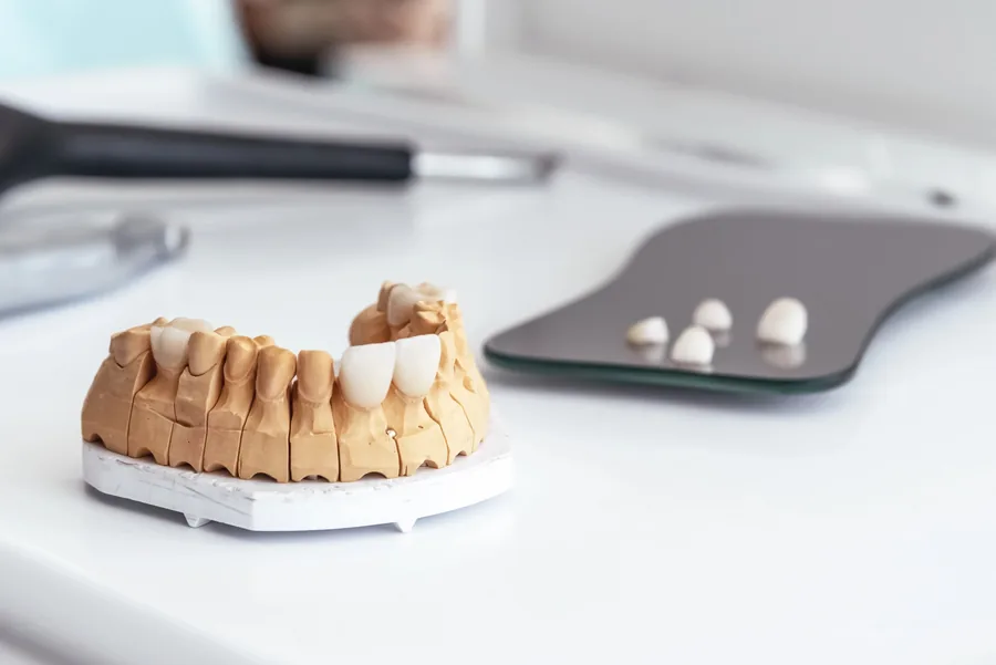 dental-veneers-cary-nc-porcelain-veneers-model